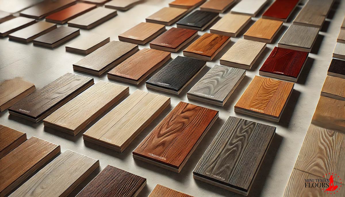 Customizable-Colors of Stained Hardwood Flooring